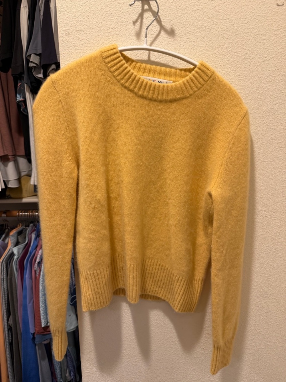 Alex Mill Mustard Yellow Crewneck Sweater Size Small